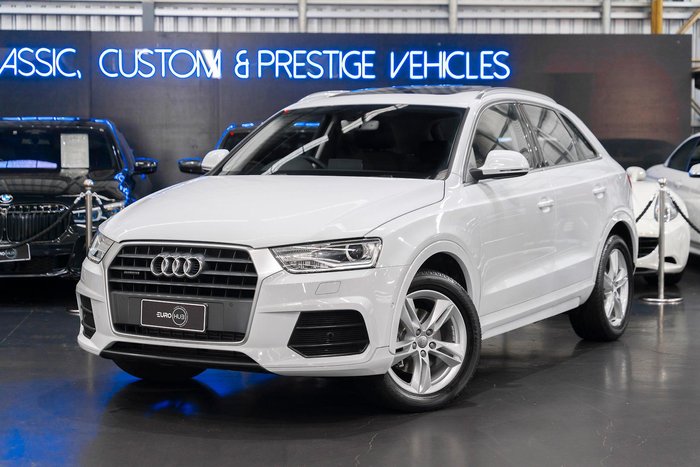 2015 Audi Q3 TFSI Sport 8U MY16 Four Wheel Drive Glacier White