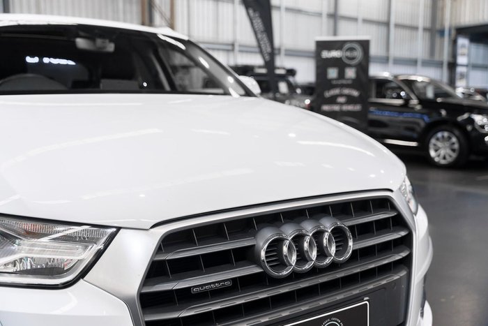 2015 Audi Q3 TFSI Sport 8U MY16 Four Wheel Drive Glacier White