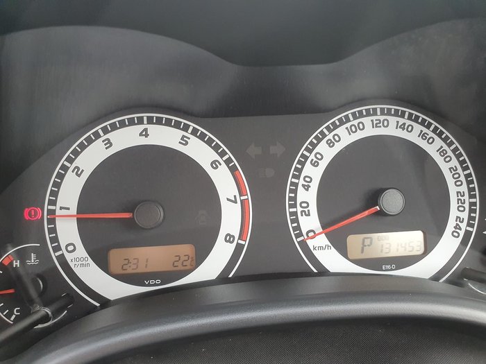 2009 Toyota Corolla Ascent ZRE152R Blue