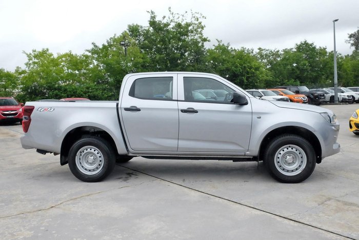 2021 Isuzu D-MAX SX MY21 4X4 Dual Range Mercury Silver
