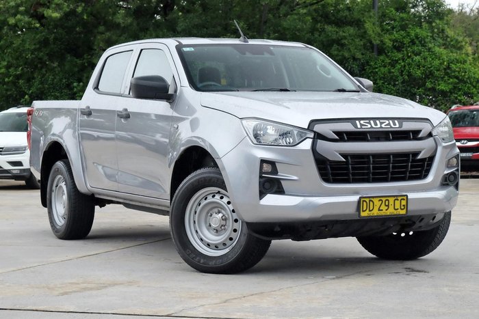 2021 Isuzu D-MAX SX MY21 4X4 Dual Range Mercury Silver