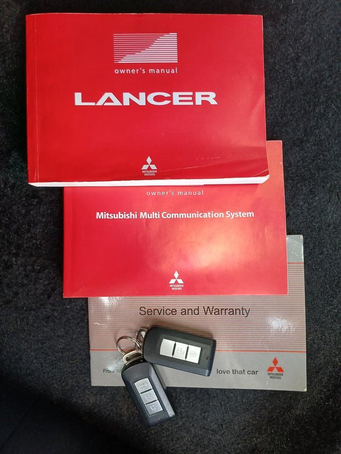 2013 Mitsubishi Lancer VR-X CJ MY14 Black