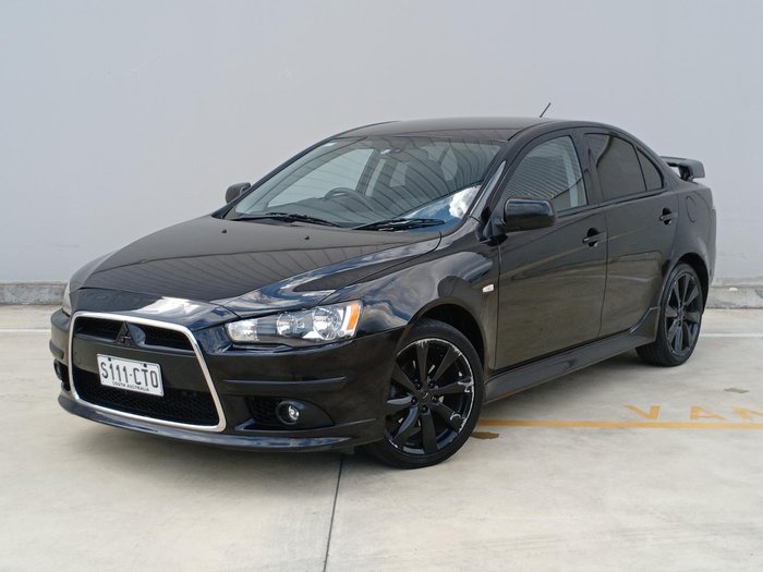 2013 Mitsubishi Lancer VR-X CJ MY14 Black