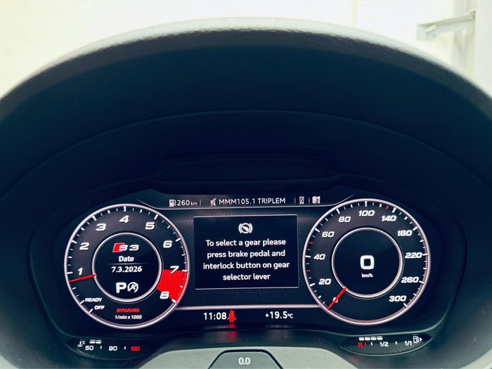 2018 Audi S3 8V MY18 Four Wheel Drive White