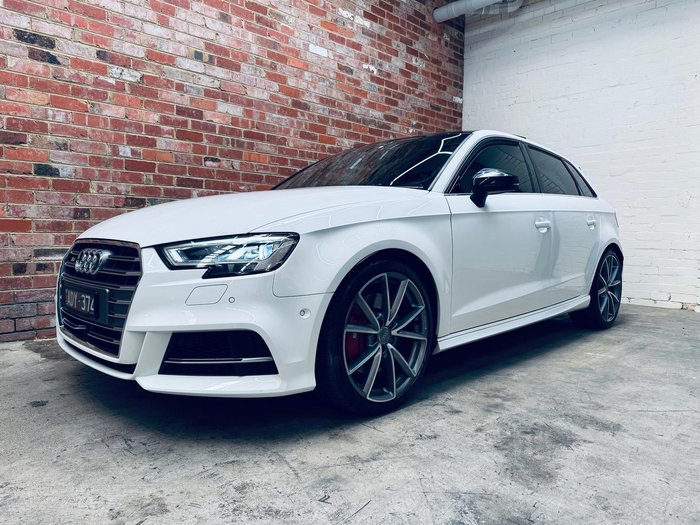 2018 Audi S3 8V MY18 Four Wheel Drive White
