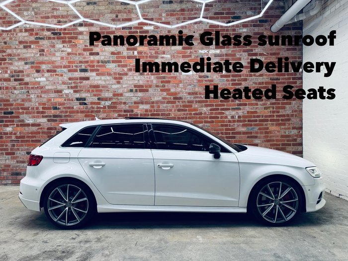 2018 Audi S3 8V MY18 Four Wheel Drive White