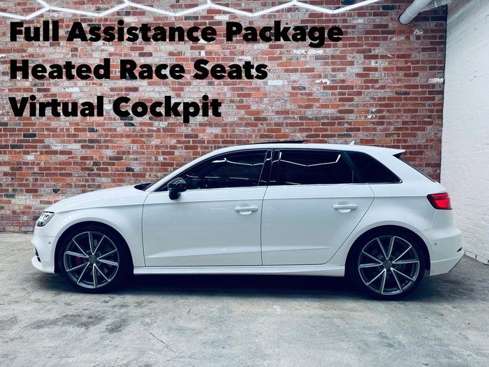 2018 Audi S3 8V MY18 Four Wheel Drive White