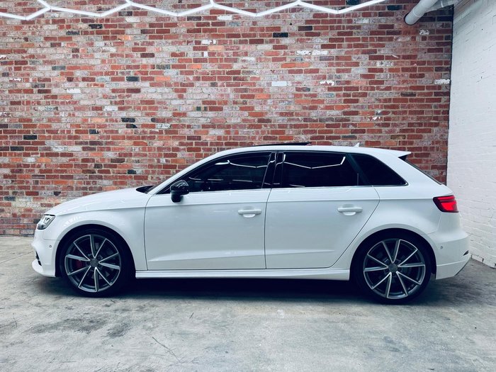 2018 Audi S3 8V MY18 Four Wheel Drive White