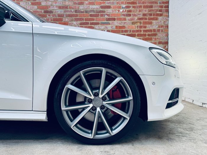 2018 Audi S3 8V MY18 Four Wheel Drive White