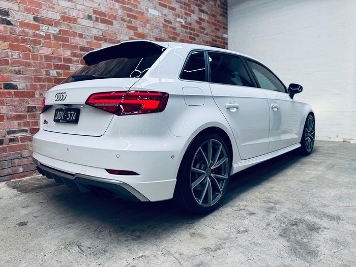 2018 Audi S3 8V MY18 Four Wheel Drive White