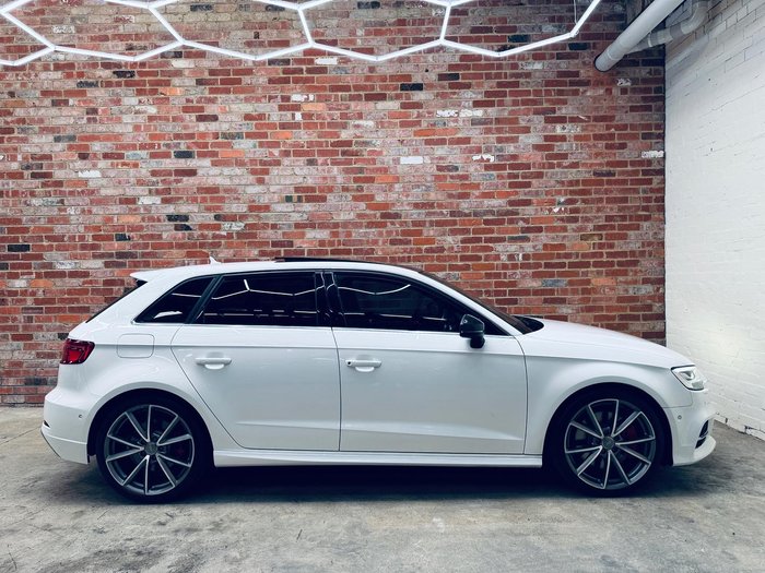 2018 Audi S3 8V MY18 Four Wheel Drive White