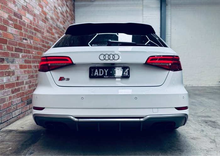 2018 Audi S3 8V MY18 Four Wheel Drive White