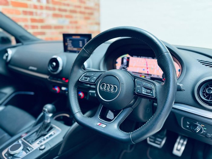 2018 Audi S3 8V MY18 Four Wheel Drive White