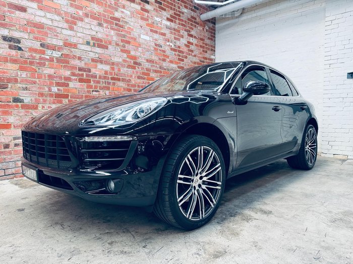 2015 Porsche Macan S Diesel 95B MY16 AWD Black