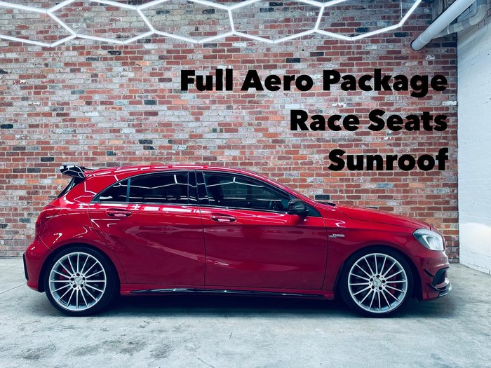 2014 Mercedes-Benz A-Class A45 AMG W176 Four Wheel Drive Jupiter Red