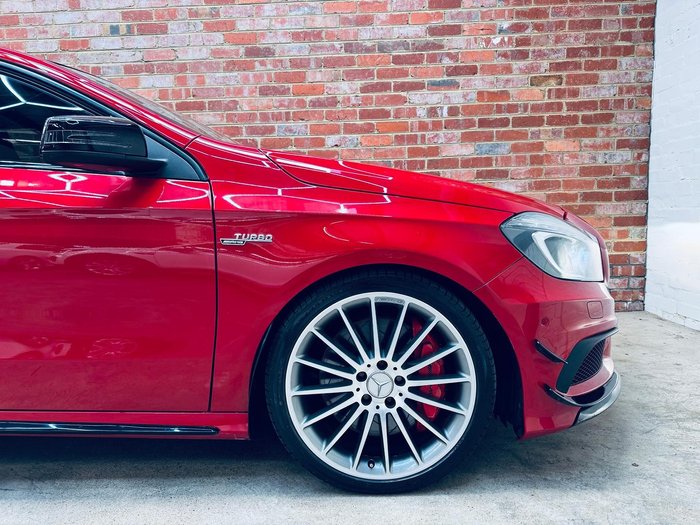 2014 Mercedes-Benz A-Class A45 AMG W176 Four Wheel Drive Jupiter Red