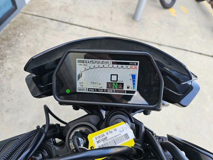 2022 Yamaha MT-10A Black