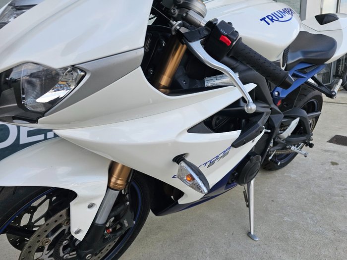 2015 Triumph DAYTONA 675 White