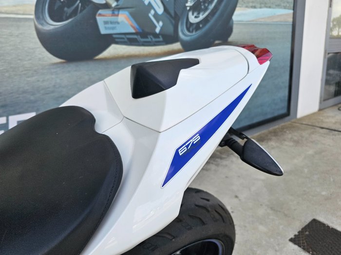 2015 Triumph DAYTONA 675 White