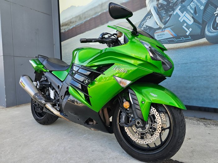 2012 Kawasaki NINJA ZX-14 (ZX14-R) Green