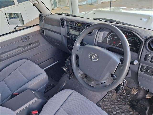 2020 Toyota Landcruiser GXL VDJ79R 4X4 Dual Range French Vanilla