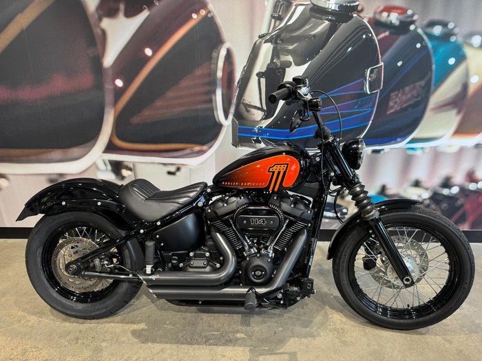 2021 Harley-Davidson Street Bob 114 (FXBBS) Softail Black