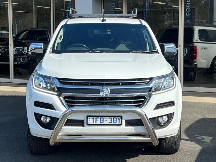 2018 Holden Colorado LTZ RG MY19 4X4 Dual Range Summit White