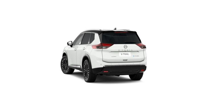 2026 Nissan X-TRAIL Ti e-POWER T33 MY26 Four Wheel Drive Everest White/Black Roof