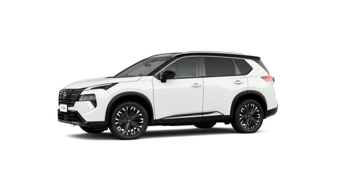 2026 Nissan X-TRAIL Ti e-POWER T33 MY26 Four Wheel Drive Everest White/Black Roof