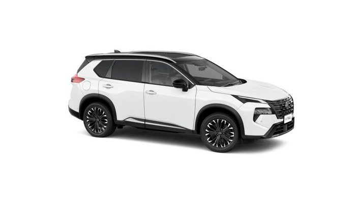 2026 Nissan X-TRAIL Ti e-POWER T33 MY26 Four Wheel Drive Everest White/Black Roof