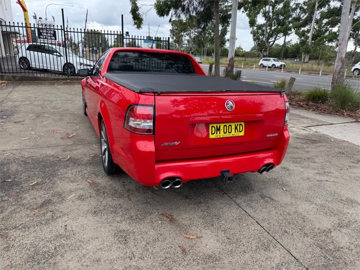 2012 HOLDEN COMMODORE SS-V VE II MY12 RED