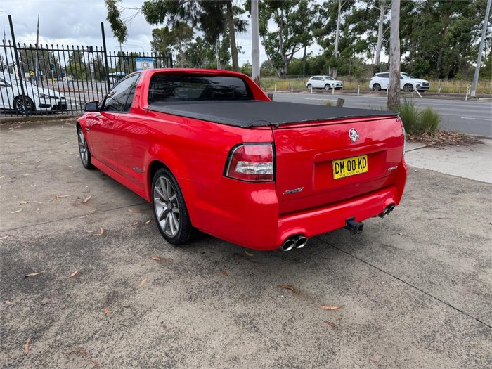 2012 HOLDEN COMMODORE SS-V VE II MY12 RED