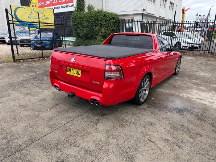 2012 HOLDEN COMMODORE SS-V VE II MY12 RED