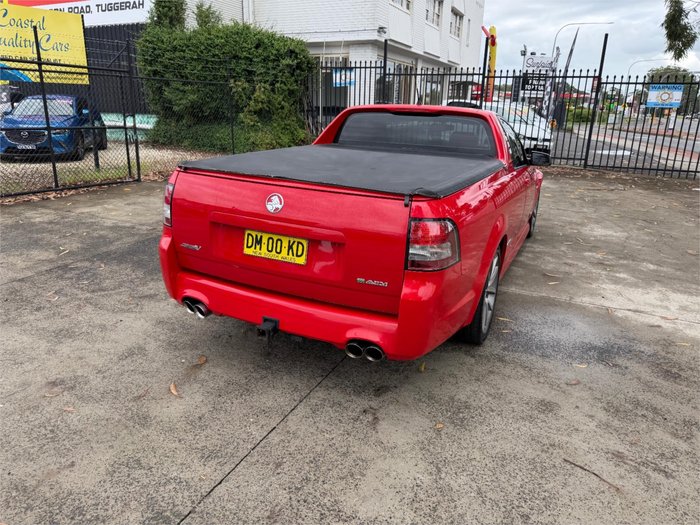 2012 HOLDEN COMMODORE SS-V VE II MY12 RED