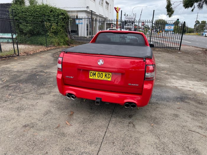 2012 HOLDEN COMMODORE SS-V VE II MY12 RED