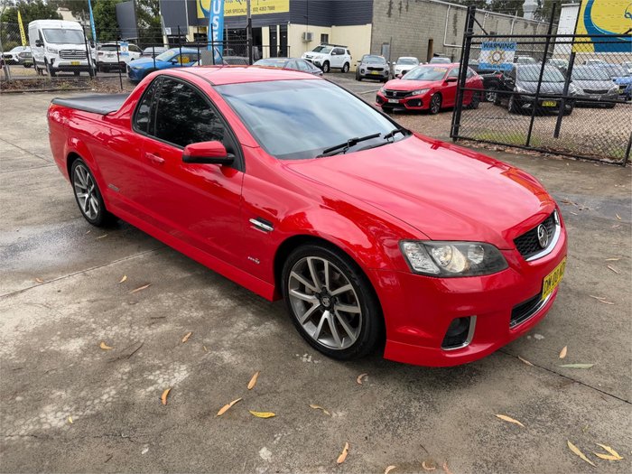 2012 HOLDEN COMMODORE SS-V VE II MY12 RED