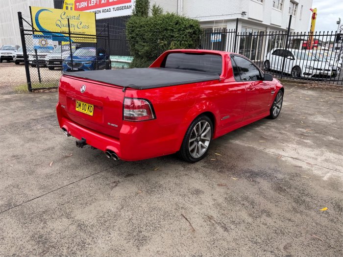 2012 HOLDEN COMMODORE SS-V VE II MY12 RED