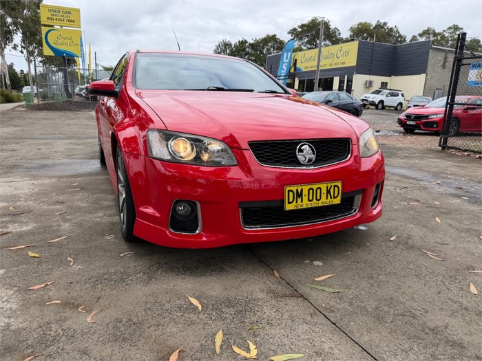 2012 HOLDEN COMMODORE SS-V VE II MY12 RED