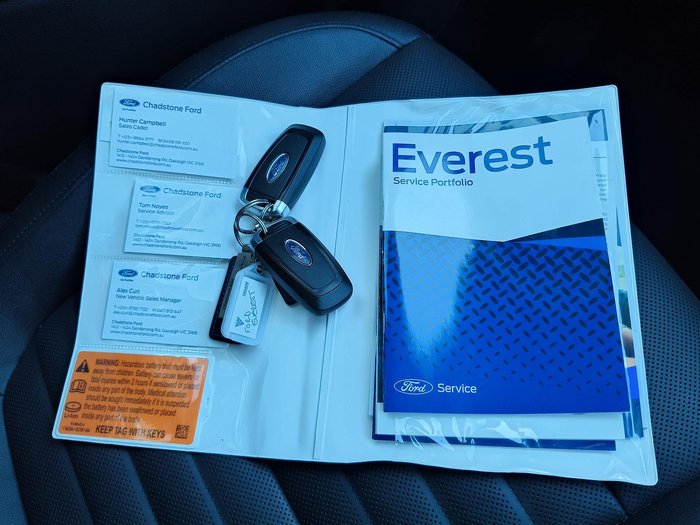 2023 Ford Everest Sport MY22 4X4 Dual Range Arctic White