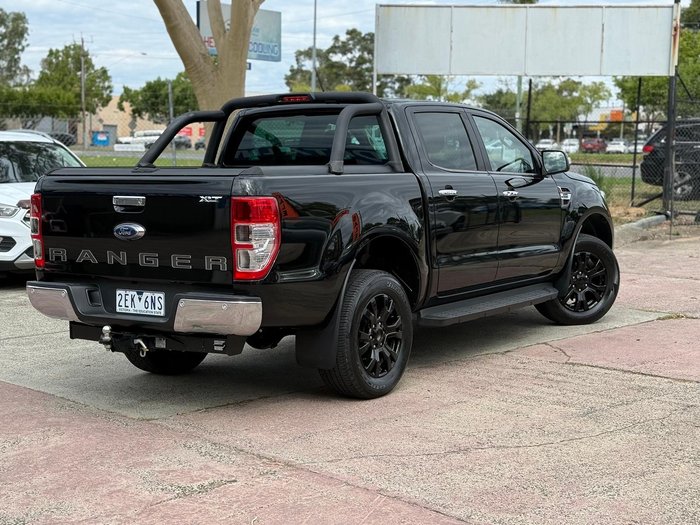 2019 Ford Ranger XLT PX MkIII MY19.75 4X4 Dual Range Shadow Black