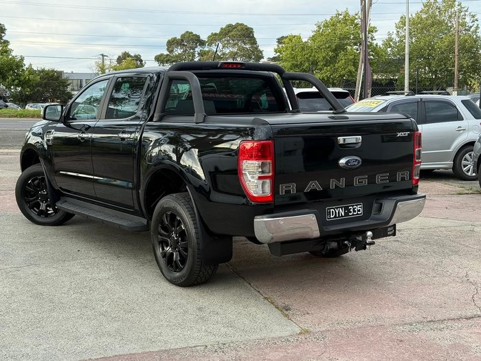 2019 Ford Ranger XLT PX MkIII MY19.75 4X4 Dual Range Shadow Black