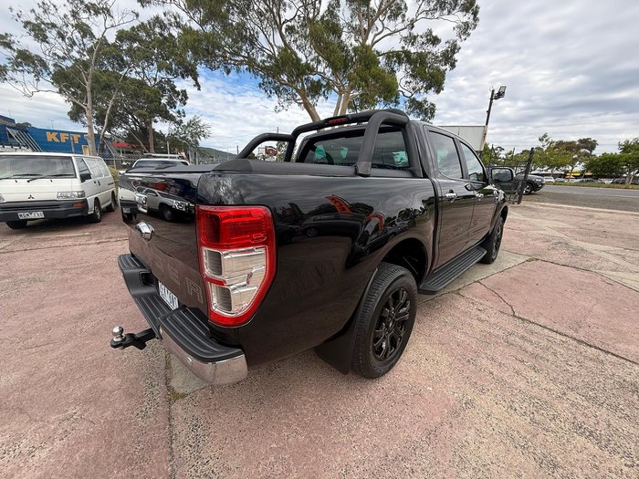 2019 Ford Ranger XLT PX MkIII MY19.75 4X4 Dual Range Shadow Black