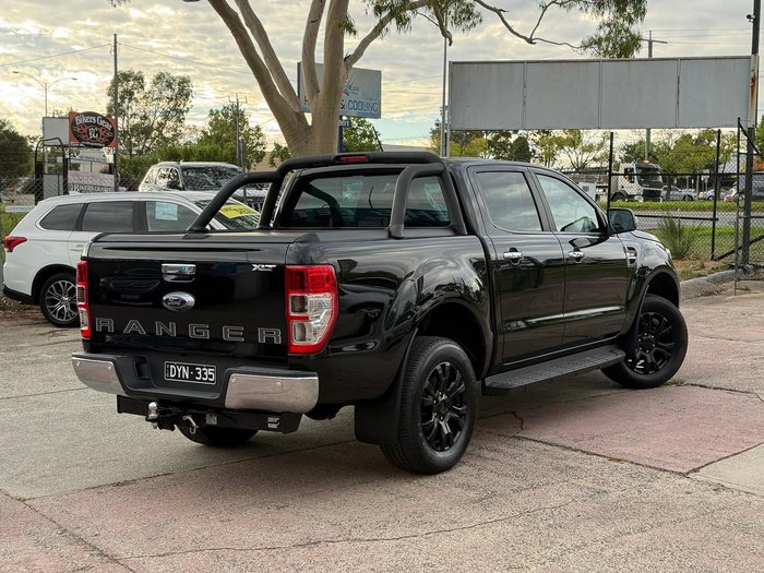 2019 Ford Ranger XLT PX MkIII MY19.75 4X4 Dual Range Shadow Black