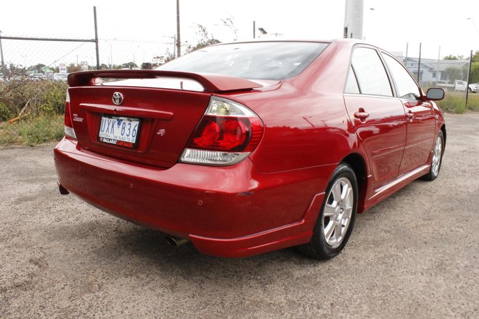 2005 Toyota Camry Sportivo ACV36R MY06 Tuscan Red
