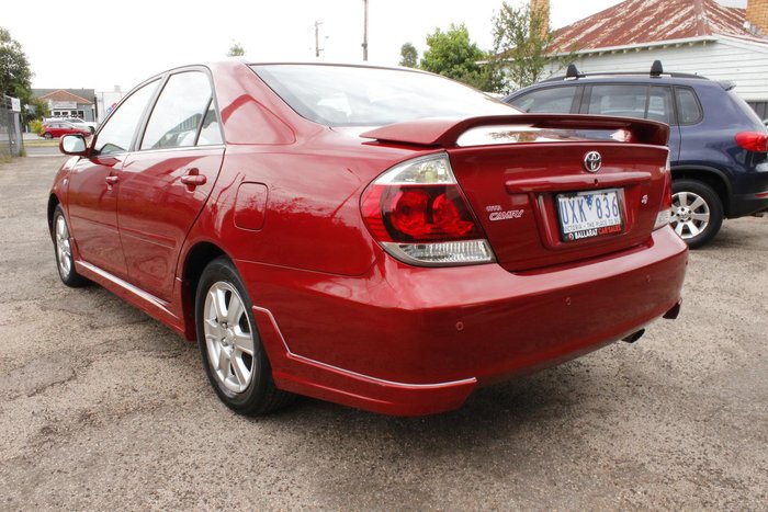 2005 Toyota Camry Sportivo ACV36R MY06 Tuscan Red