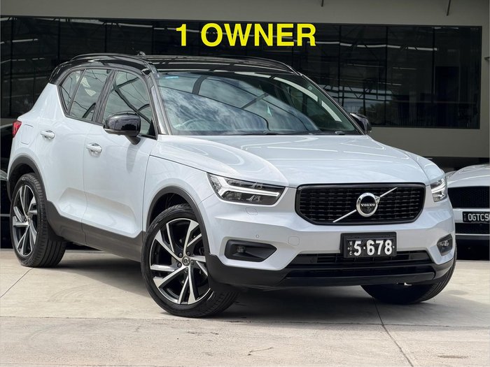 2020 Volvo XC40 T5 R-Design MY20 AWD Glacier Silver