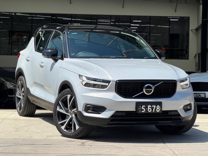 2020 Volvo XC40 T5 R-Design MY20 AWD Glacier Silver