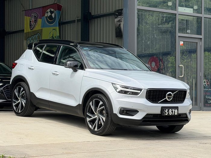 2020 Volvo XC40 T5 R-Design MY20 AWD Glacier Silver