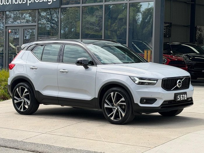 2020 Volvo XC40 T5 R-Design MY20 AWD Glacier Silver