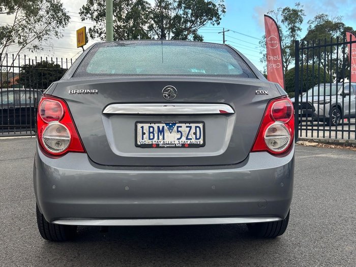 2013 Holden Barina CDX TM MY13 Satin Steel Grey